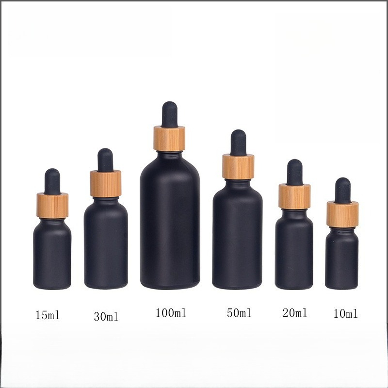 Juice Bottle Dropper - 2/5/10pcs 5/10/15/20/30/50/100ml Frasco de óleo essencial