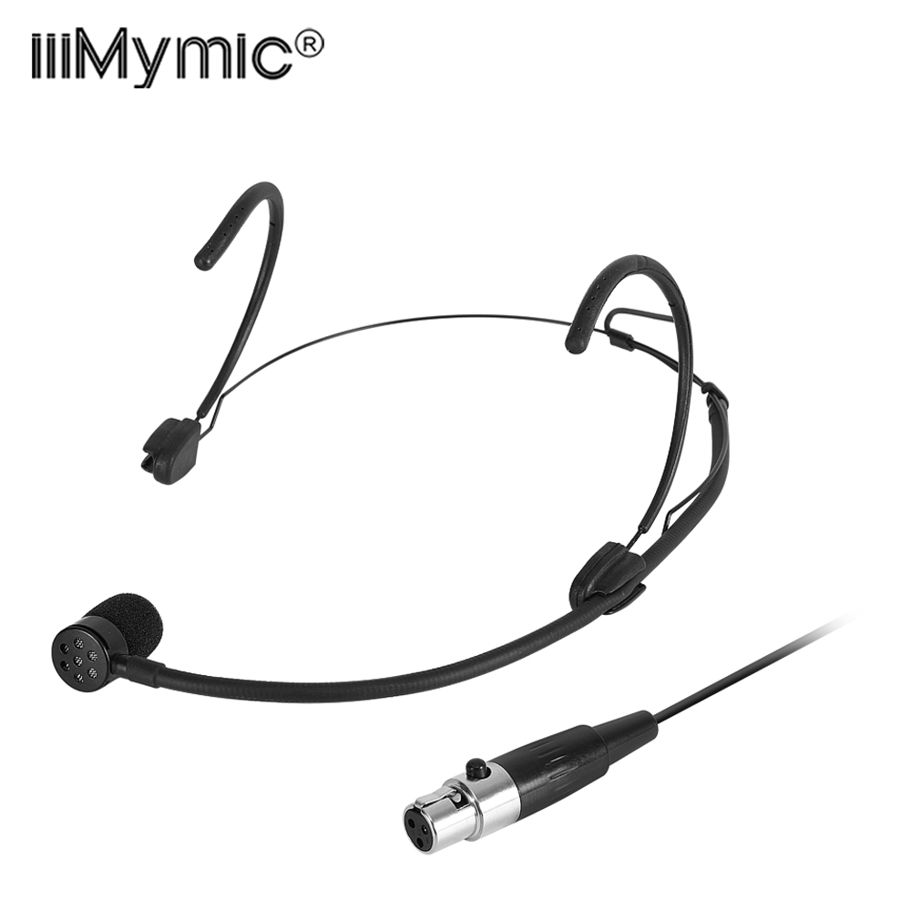 Shure Mic Sm58 - Microfone Headset Unidirecional Preto Iiimymic 3