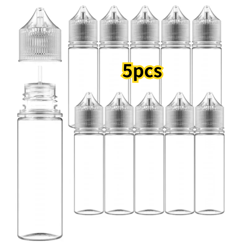 Juice Bottle Dropper - Garrafas conta-gotas transparentes para animais de
