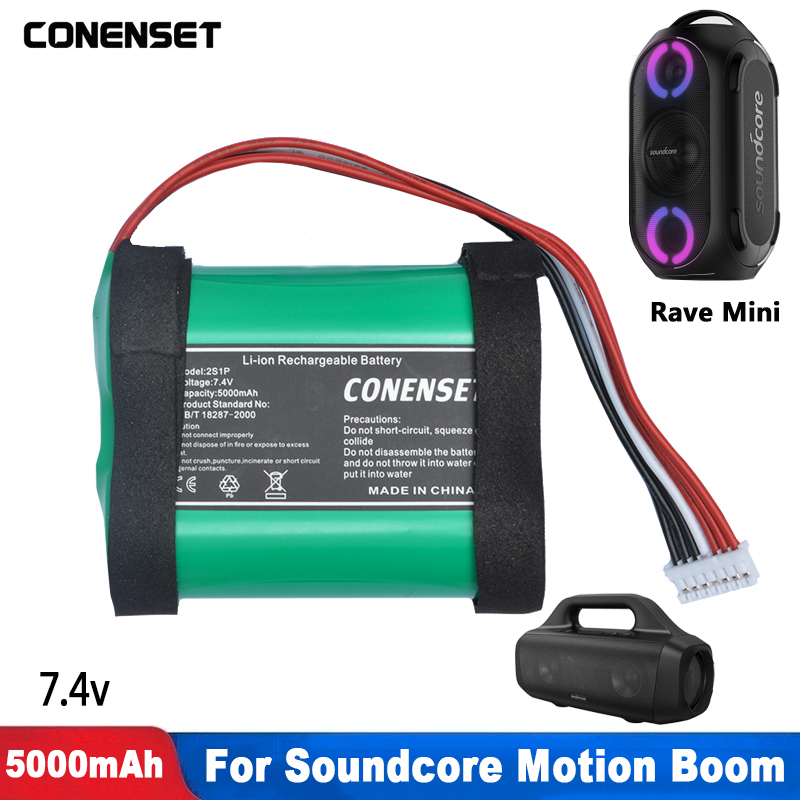 Anker Speaker Soundcore Motion+ - Bateria 5000mAh PA23 7.4V para Anker