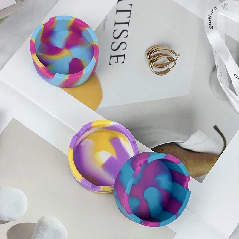 Weed Vaping Accessories - Camuflagem Portátil Silicone Cinzeiro, Cigarro Charuto