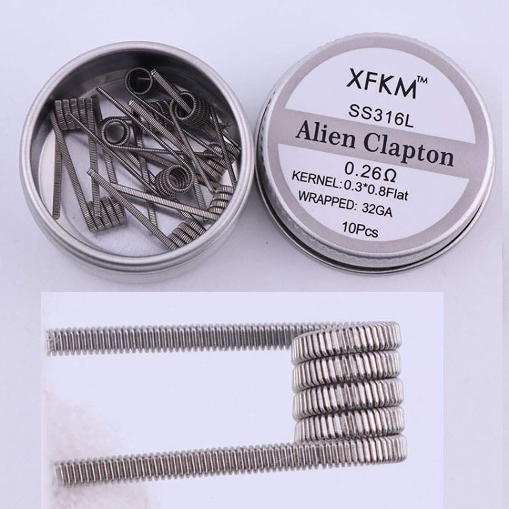 Alien Clapton Fused Bobina Pre - Clapton Wire Pre Built avaliação e preço