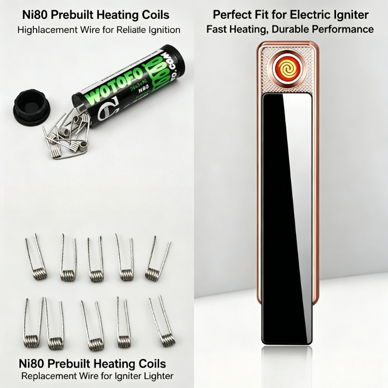 Bobinas de Aquecimento Ni80 Du - Clapton Wire Pre Built avaliação e preço