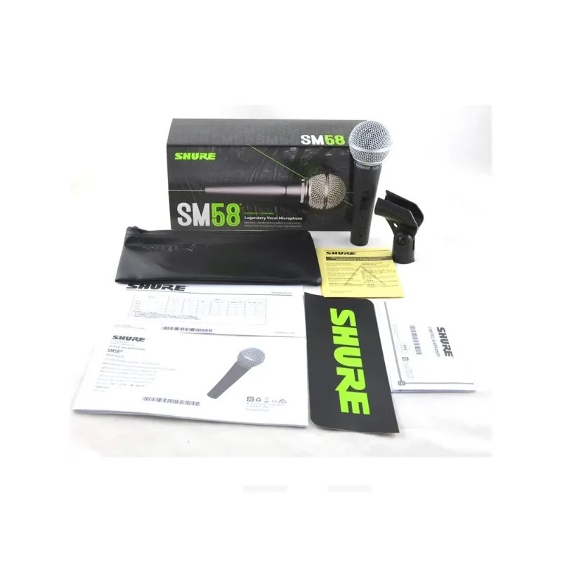 Microfone Dinâmico Cardioide S - Shure Mic Sm58 avaliação e preço
