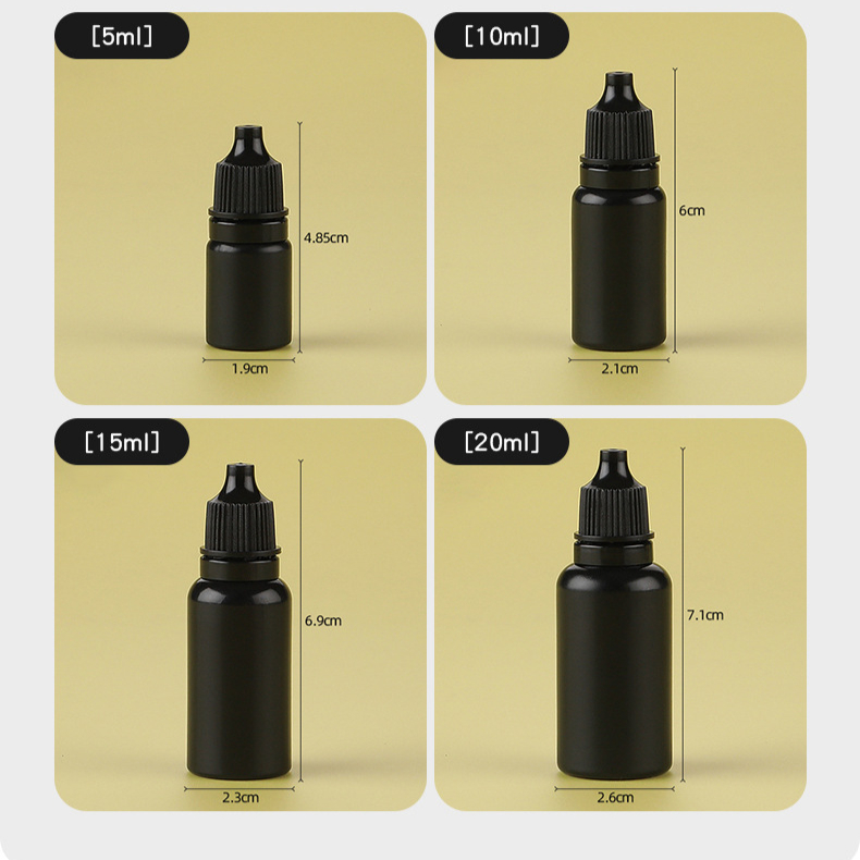 5 pces 5-20ml garrafa de plást - Juice Bottle Dropper avaliação e preço