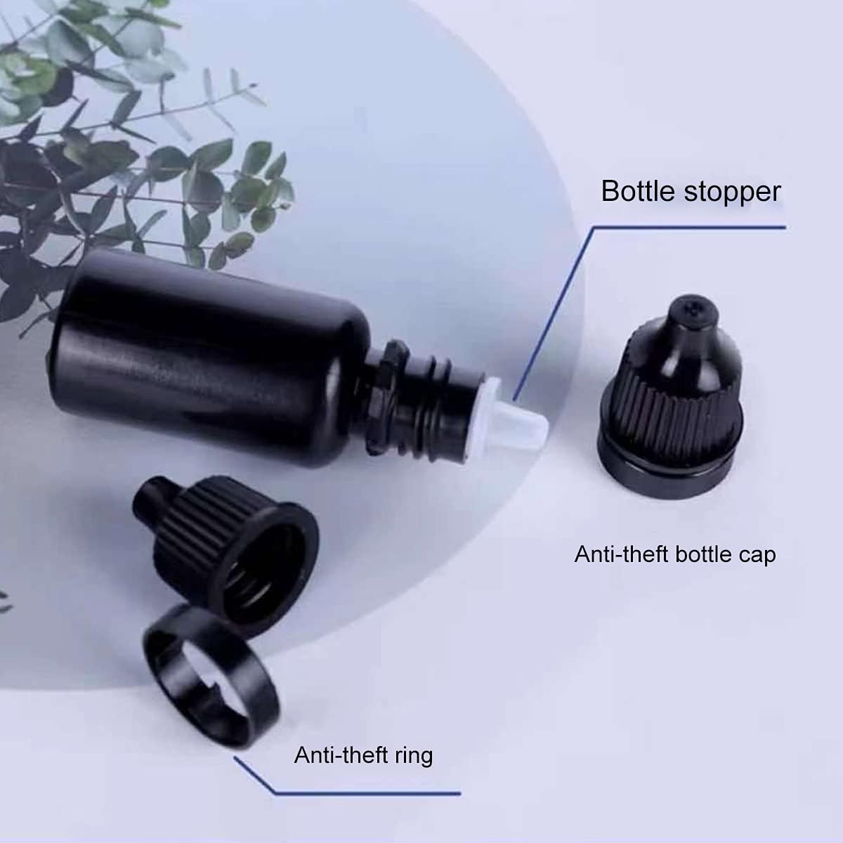 5 pces 5-20ml garrafa de plást - Juice Bottle Dropper avaliação e preço