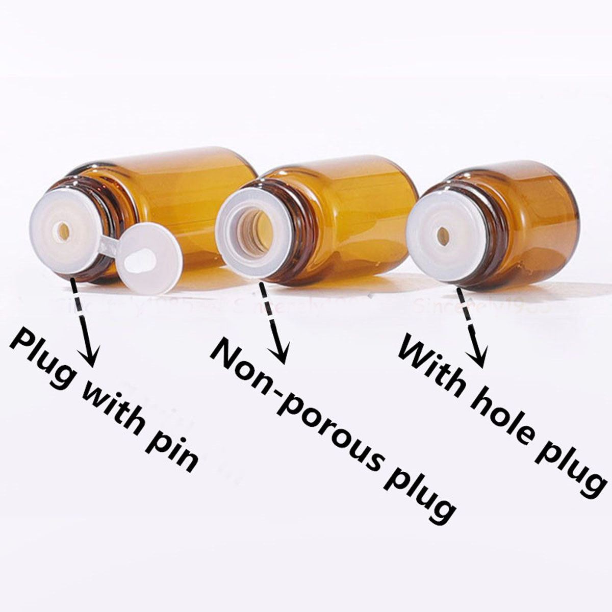 10x 100x1/2/3/5/10ml mini âmba - Juice Bottle Dropper avaliação e preço